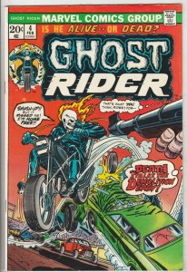 Ghost Rider, The #4 (Feb-74) VF High-Grade Ghost Rider