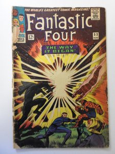 Fantastic Four #53 (1966) FR/GD Cond see description