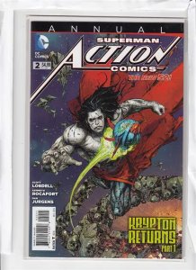 ACTION COMICS ANNUAL (2012 DC) #2 CVR A KENNETH ROCAFORT