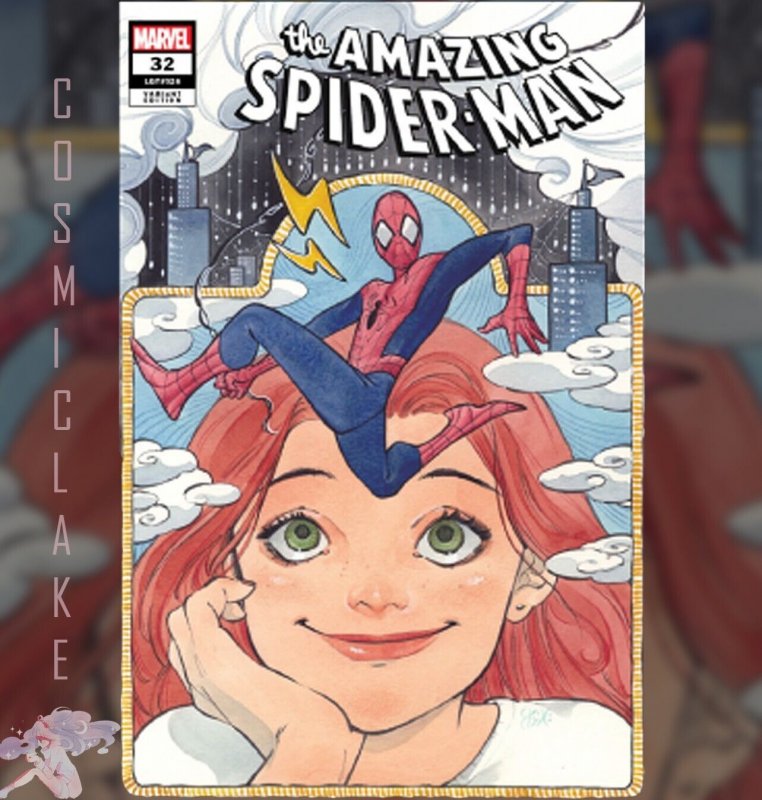 AMAZING SPIDER-MAN #32 PEACH MOMOKO EXCLUSIVE – LUNATICCOMICS