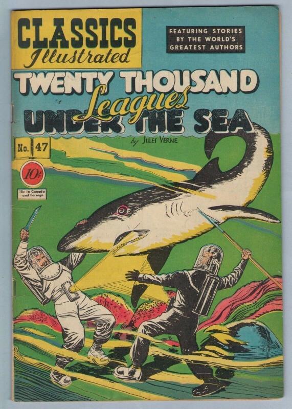 Classics Illustrated 47 (original) May 1948 FI- (5.5)