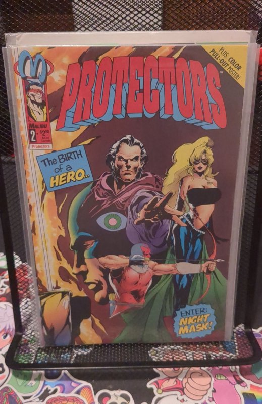 Protectors #2 Variant Cover (1992)