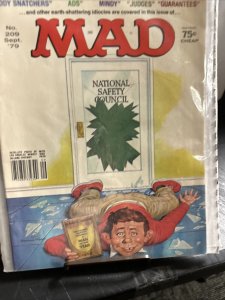 Mad Magazine #209 September 1979