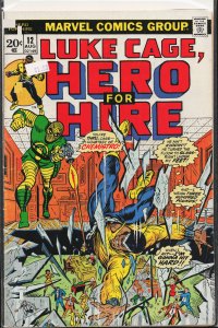 Hero for Hire #8 (1973) Luke Cage