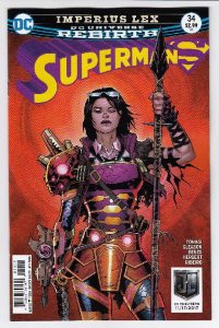 SUPERMAN (2016 DC) #34 CVR A PATRICK GLEASON