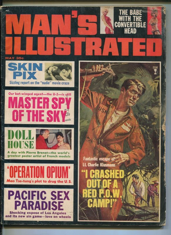 Man's Illustrated 05/1965-Exploitation-Cheesecake Pix-Pow