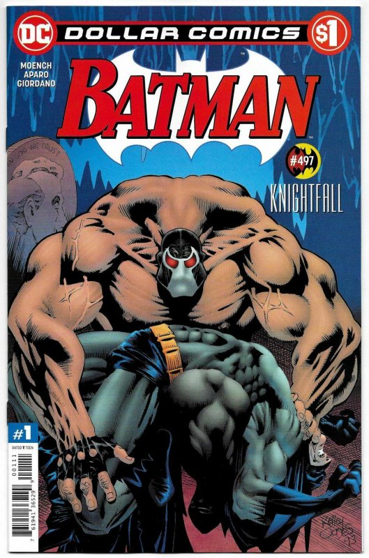 Batman #497 Dollar Comics Edition | Misprint Error (DC, 2019) NM