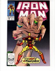 Iron Man #241 IN THE GRIP OF THE MANDARIN!