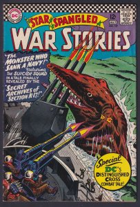 Star Spangled War Stories #127 1966 DC 4.0 Very Good comic