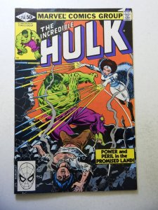 The Incredible Hulk #256 (1981) FN/VF Condition