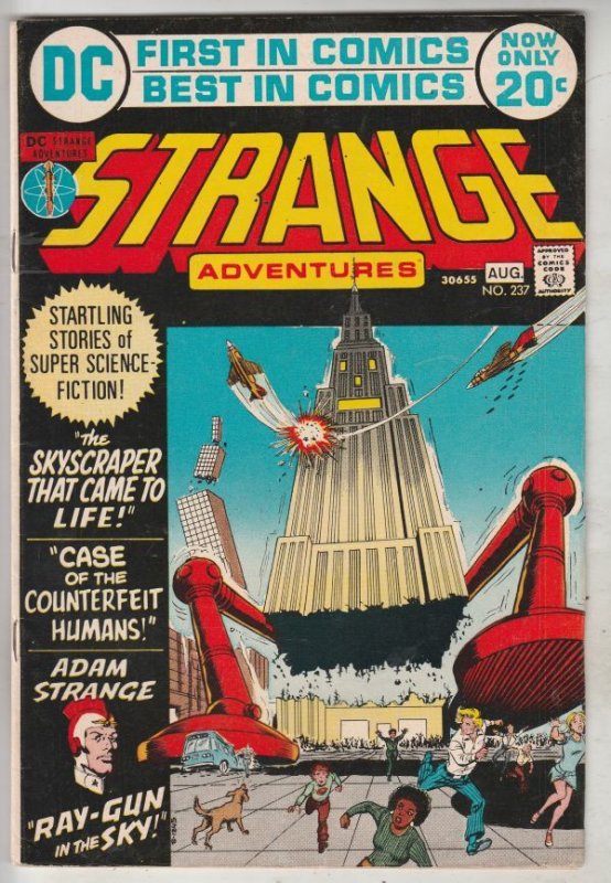 Strange Adventures #237 (Apr-72) VF/NM High-Grade Adam Strange, Alana