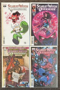 Scarlet Witch & Quicksilver #1,2,3,4 Complete Set Marvel NM