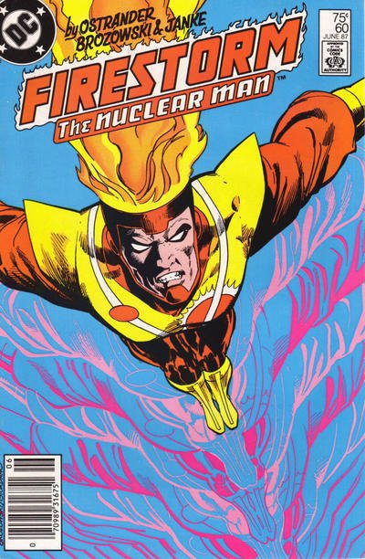Fury of Firestorm, The #60 (Newsstand) FN ; DC | John Ostrander
