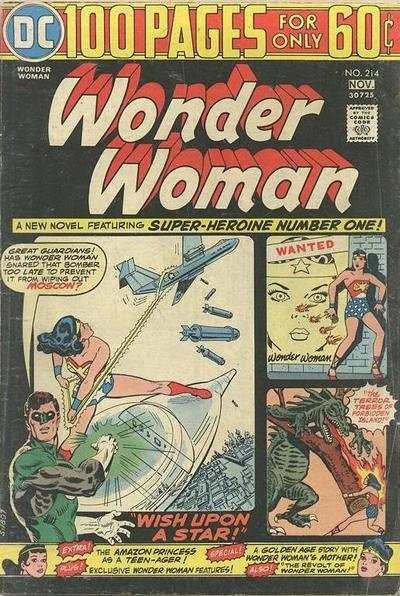 Wonder Woman (1942 series)  #214, Fine- (Stock photo)