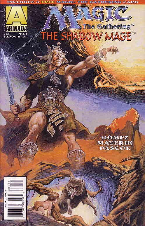 Magic: The Gathering—The Shadow Mage #1 VF/NM Armada - save on shipping - detail