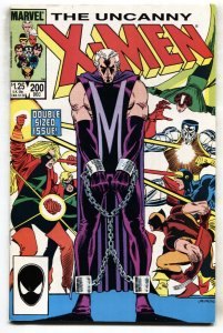 Uncanny X-Men #200--1985--comic book--Magneto--NM-