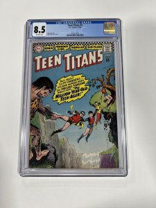 TEEN TITANS 2 CGC 8.5 OW PAGES DC COMICS 1966