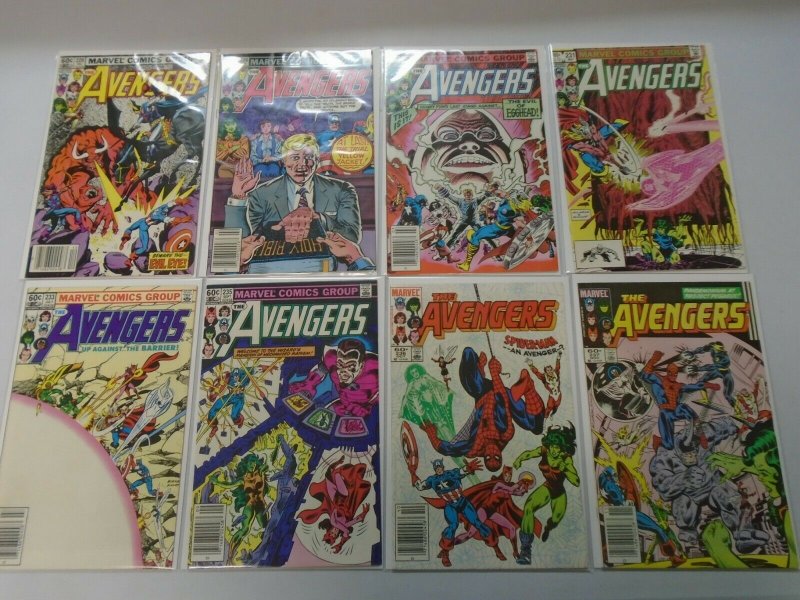 Avengers lot 20 different from #226-249 avg 7.0 FN VF (1982-84 1st Series)