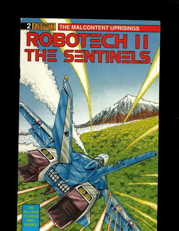 Lot of 12 Robotech II Eternity Comic Books #1 1 2 3 4 5 6 7 8 10 11 12 JF20