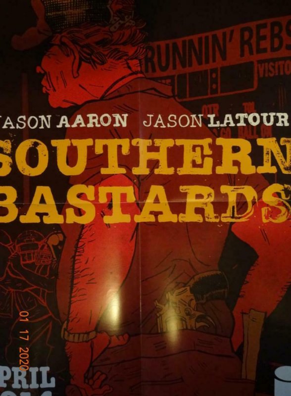 SOUTHERN BASTARDS Promo Poster, 18 x 24, 2014, IMAGE Unused more in our store 52