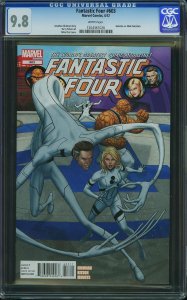 Fantastic Four #603 (2012) CGC 9.8 NM/MT
