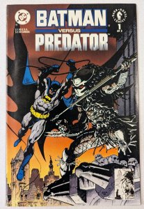 Batman Vs. Predator 1 VF 8.0 1991 First Issue In A Three Issue Mini-series