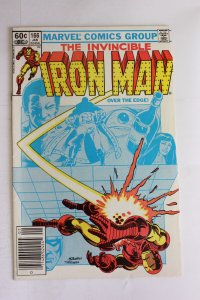 Iron Man #166 Newsstand Edition (1983) Iron Man VFNM