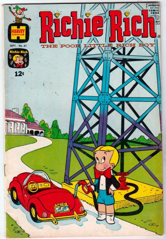 Richie Rich #61 (Sep-67) FN/VF Mid-High-Grade Richie Rich