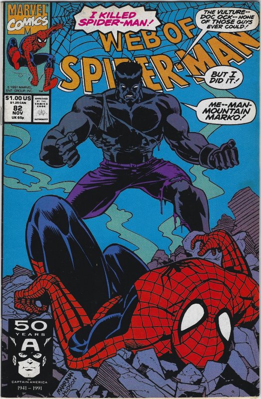 Web Of Spider-Man #82