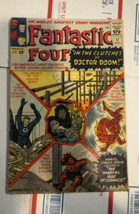 Fantastic Four #17 (1963)in the clutches of Dr Doom