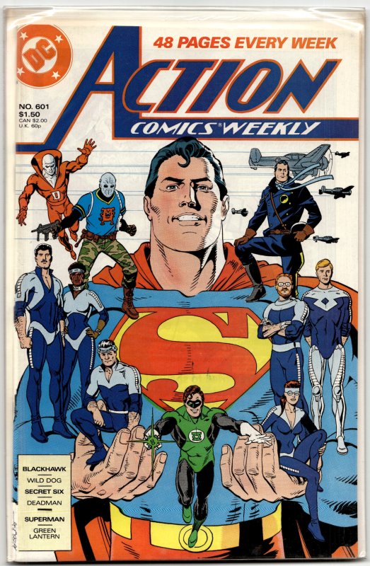 Action Comics Weekly #601 (1988) Wild Dog