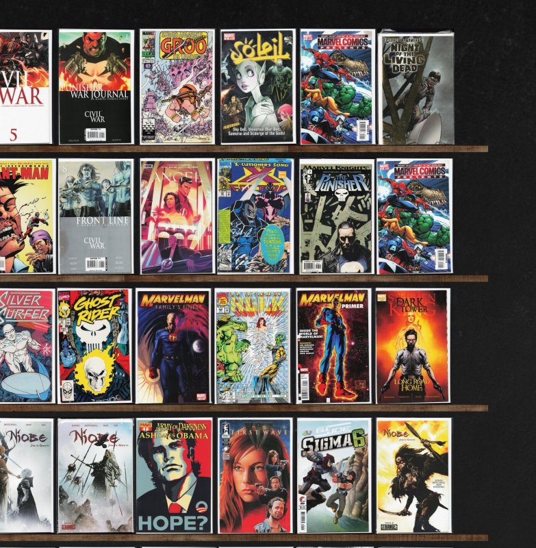 Huge Lot 140+ Comics with Angel, The Irredeemable Ant Man & More!