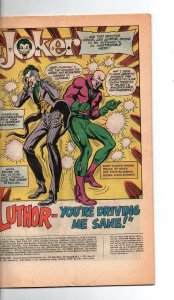 The Joker #7 newsstand - vs Lex Luthor - 1975 - VG/FN