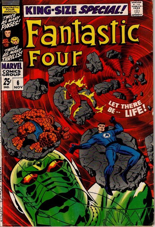 fantastic four annual #6 vg $55.00 FIRST ANNIHILUS