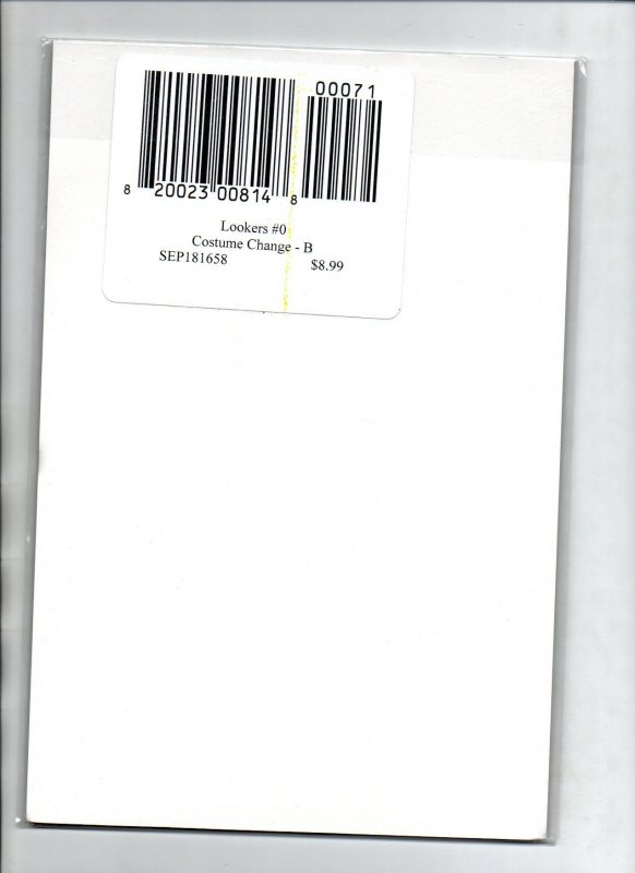 Lookers #0 Costume Change B Variant - Sealed - 2016 - NM