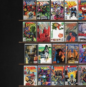 Huge Lot 130+ Comics with X-Men, Action Comics, The Uncanny X-Men & More!