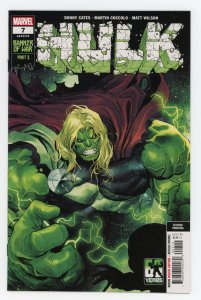 Hulk #7 (2022 v5) Donny Cates Iron Man Martin Coccolo 2nd Print Variant NM