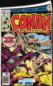 Conan the Barbarian #87 (1978) Conan
