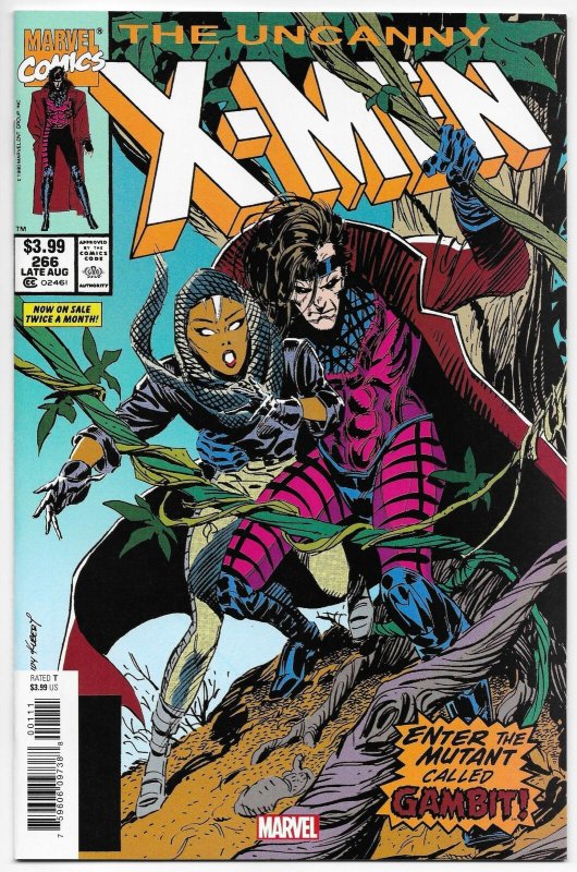 Uncanny X-Men #266 Facsimile Edition | Reprints 1st Gambit (Marvel, 2020) NM