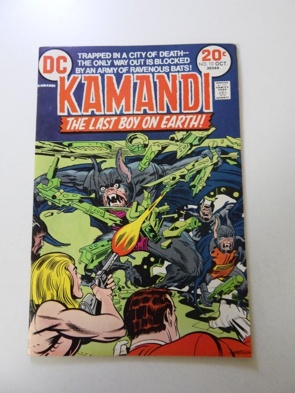 Kamandi, The Last Boy on Earth #10 (1973) VF- condition