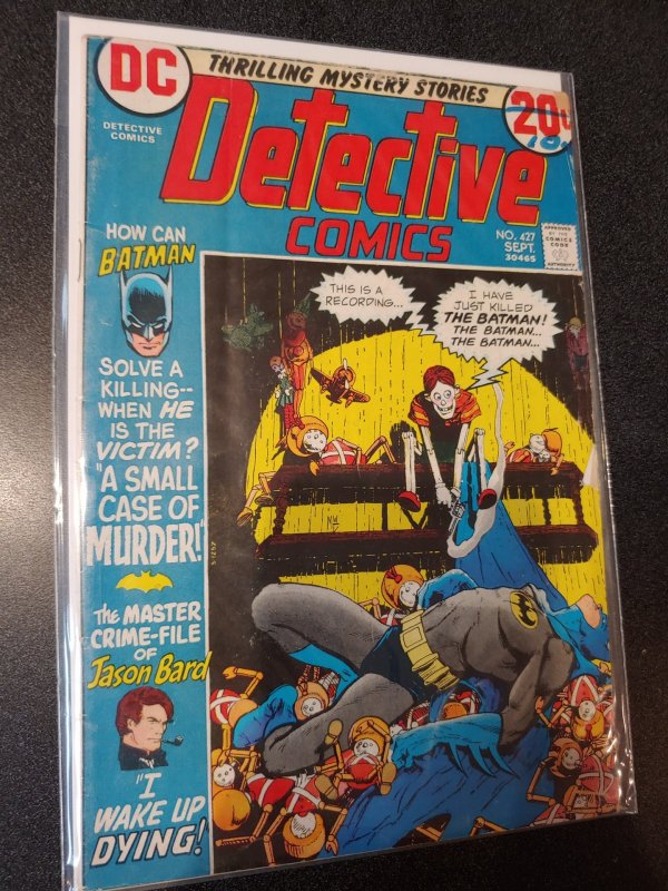 Detective Comics #427 Mike Kaluta cover September 1972