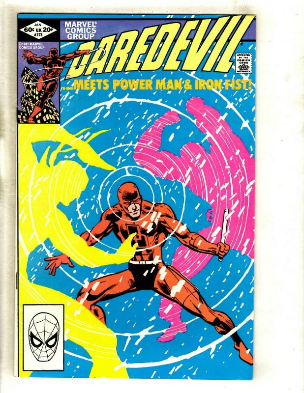 Daredevil # 178 NM Marvel Comic Book Foggy Karen Avengers Defenders Owl GK2