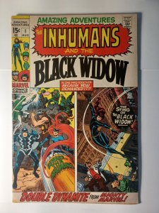 Amazing Adventures #1 FN Black Widow Marvel Comics c272