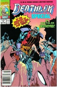 Deathlok Special #3 Marvel Comics Newsstand Mid June Jun 1991 (VGFN)