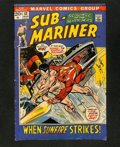 Sub-Mariner #52 2nd Sunfire!