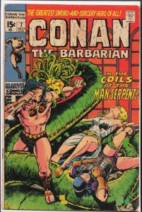 Conan the Barbarian #7 (1971) Conan [Key Issue]