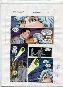 Legends of The Dark Knight #133 p.15 2000 Color Guide art Danny Vozzo