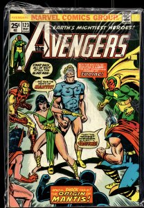 The Avengers #123 (1974) The Avengers [Key Issue]