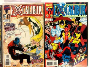 3 Excalibur Marvel Comic Books # 120 121 122 Avengers Hulk Thor Ironman 108 EJ10