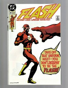 Lot of 12 Flash DC Comic Books #25 26 27 28 29 30 31 32 33 34 35 36 GK61